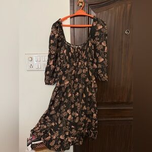 Ulla Johnson Isla gathered printed cotton blend midi dress